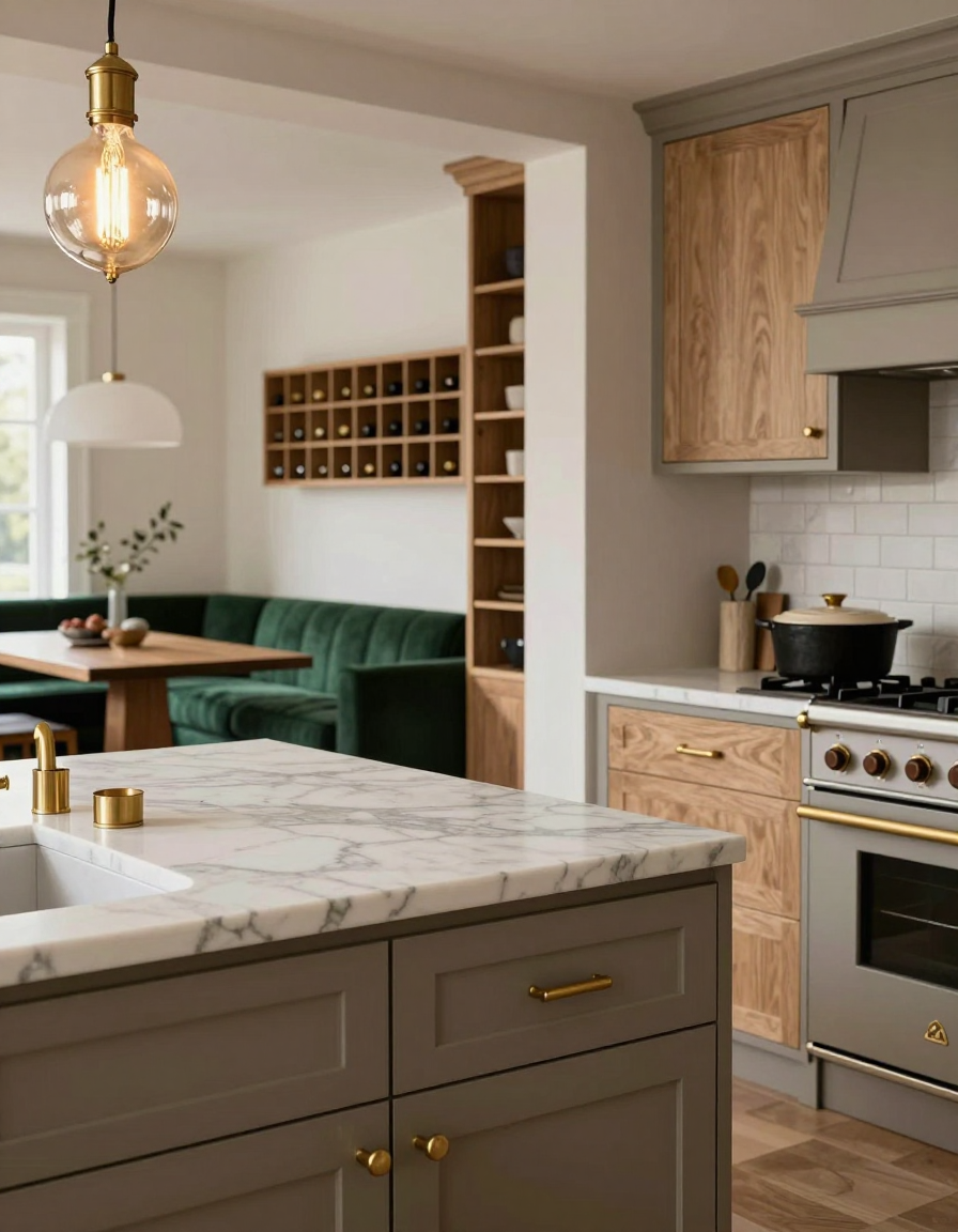 Luxury Luxury Kitchen Layout Design design