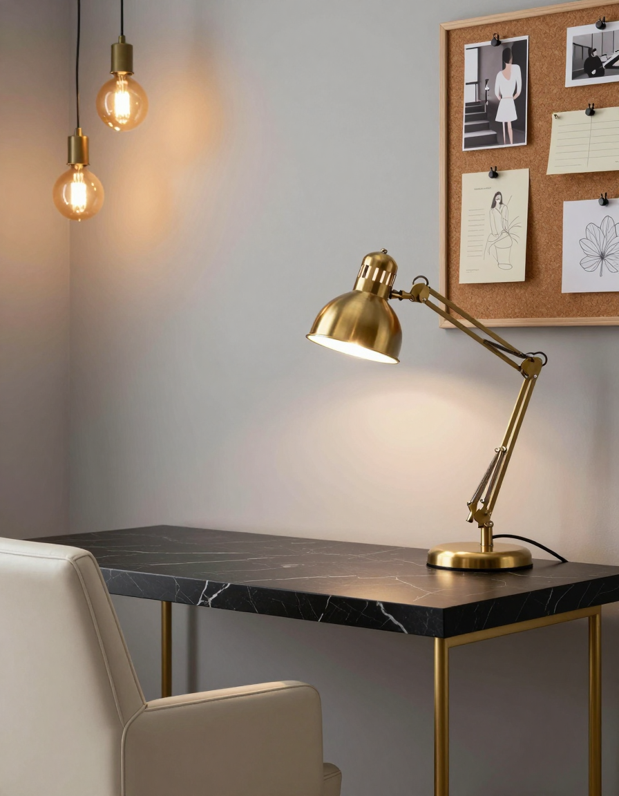Contemporary Contemporary Home Office Task Lighting design