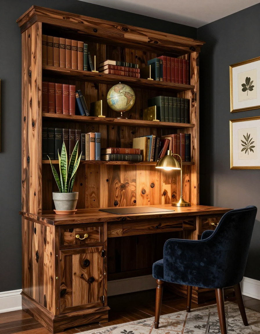 Traditional Traditional Home Office Bookshelf Ideas design