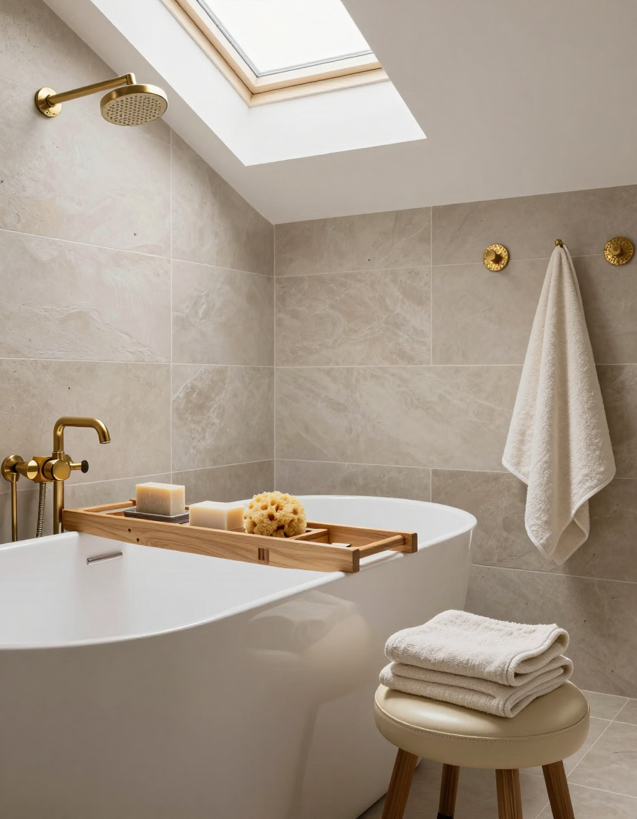 Scandinavian Scandinavian Bathroom Bathtub Selection design