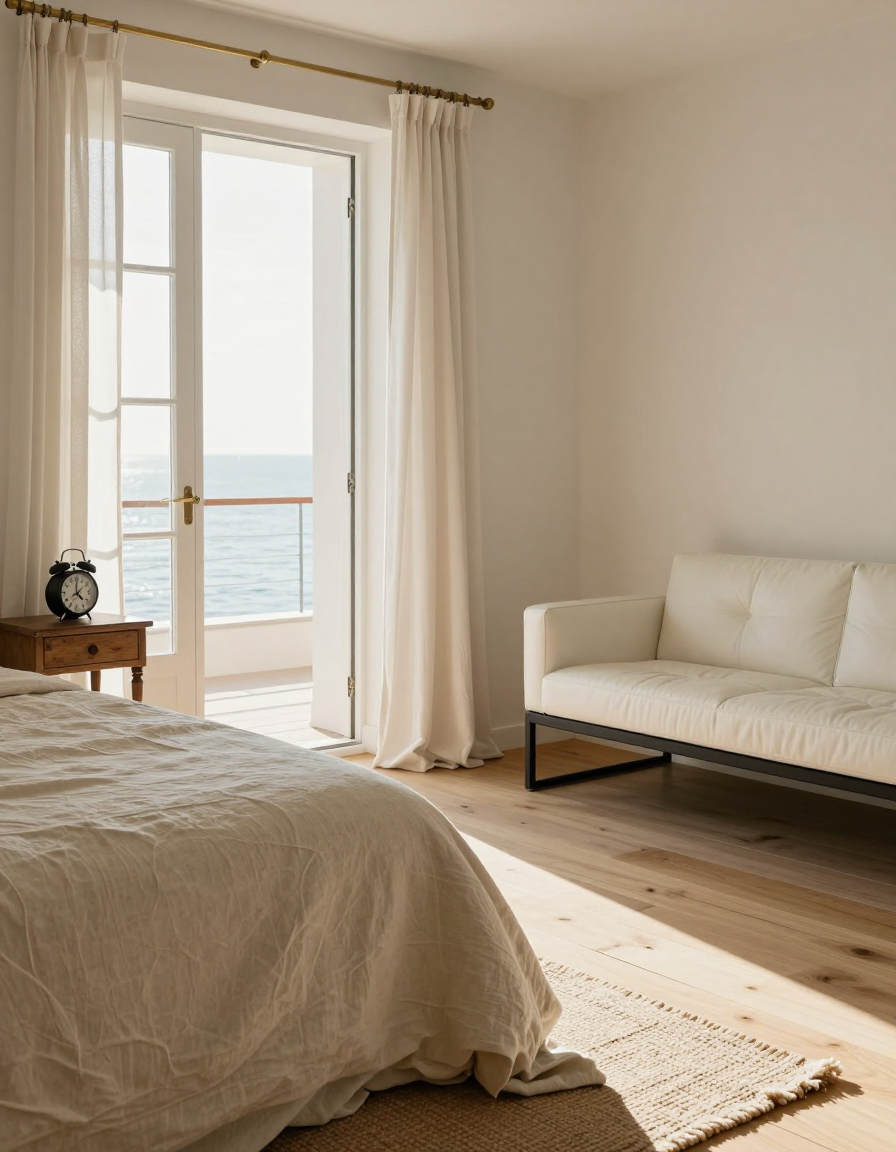 Coastal Coastal Bedroom Color Palette design