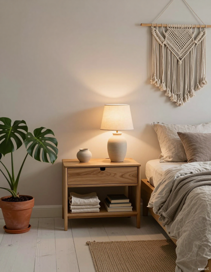 Scandinavian Scandinavian Bedroom Bedside Tables design