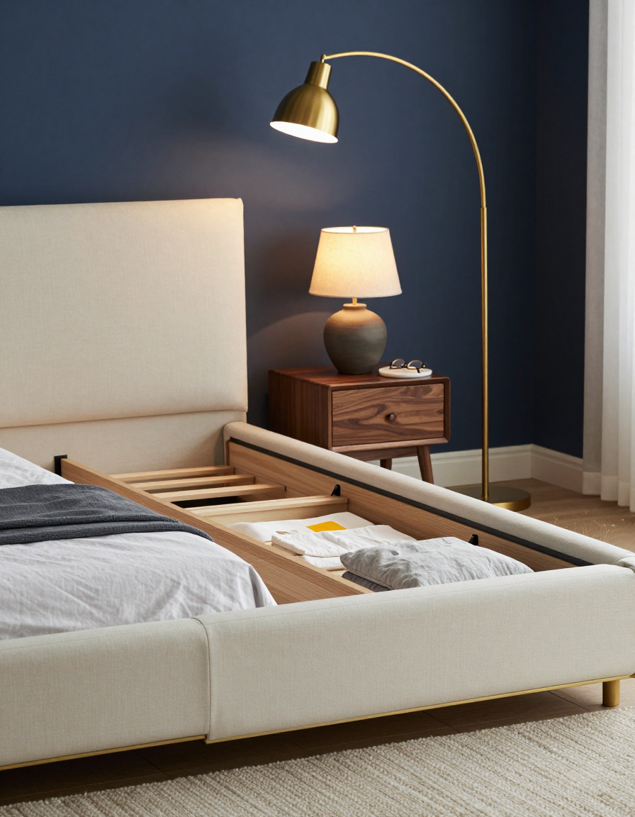 Minimalist Minimalist Bedroom Under-Bed Storage design