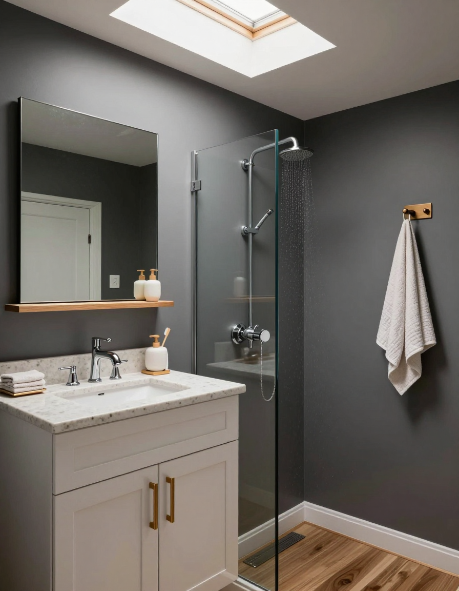 Minimalist Minimalist Bathroom Shower Ideas design