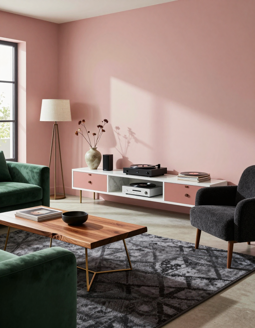 Contemporary Contemporary Living Room Media Storage design