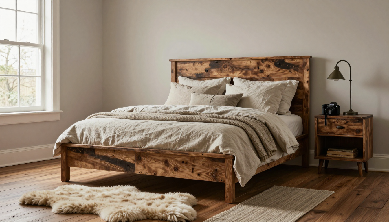 Rustic Bedroom design