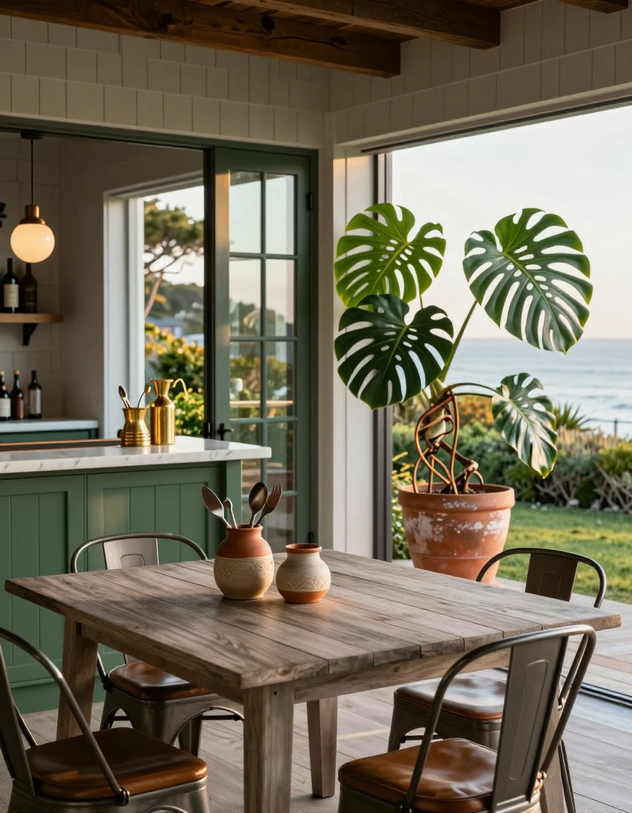 Coastal Coastal Outdoor Entertaining Area design