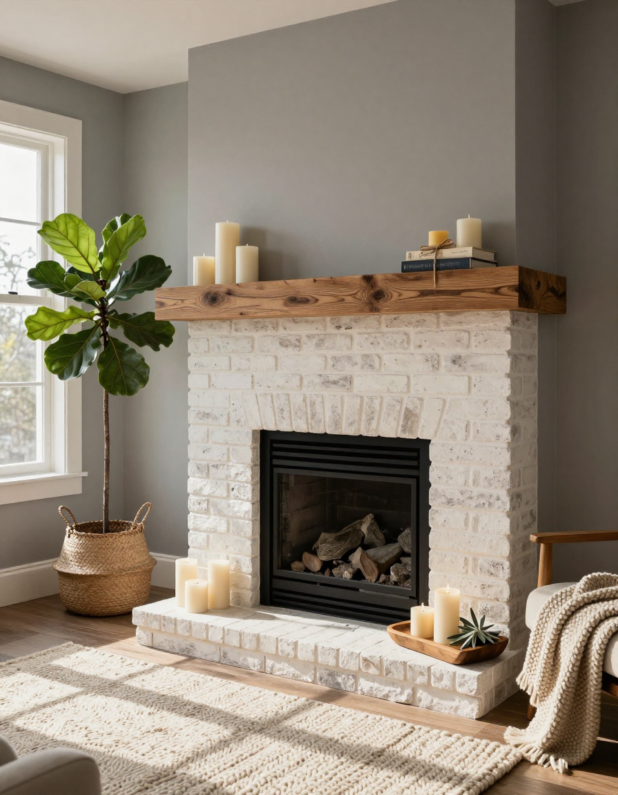 Luxury Luxury Living Room Fireplace Mantel design