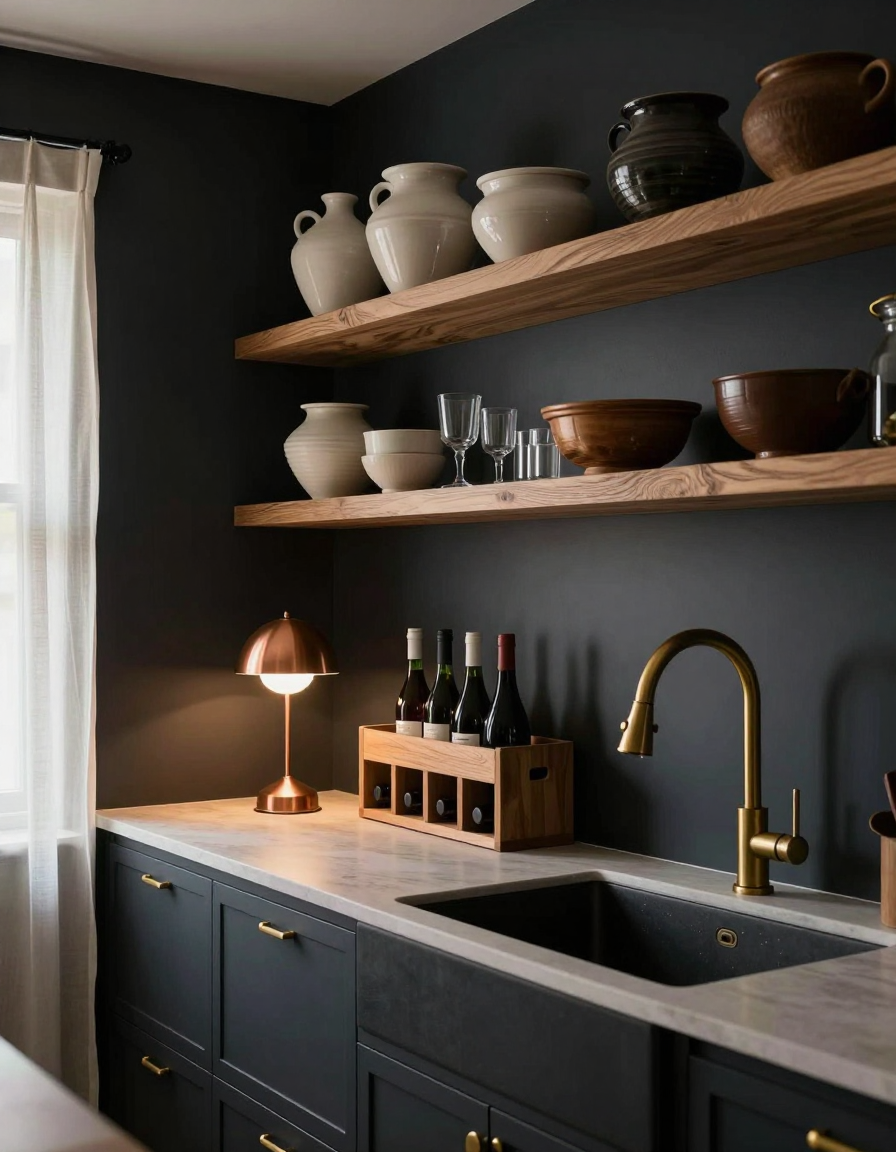 Minimalist Minimalist Kitchen Open Shelving design