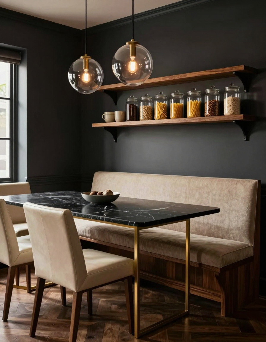 Traditional Traditional Dining Room Bench Seating design