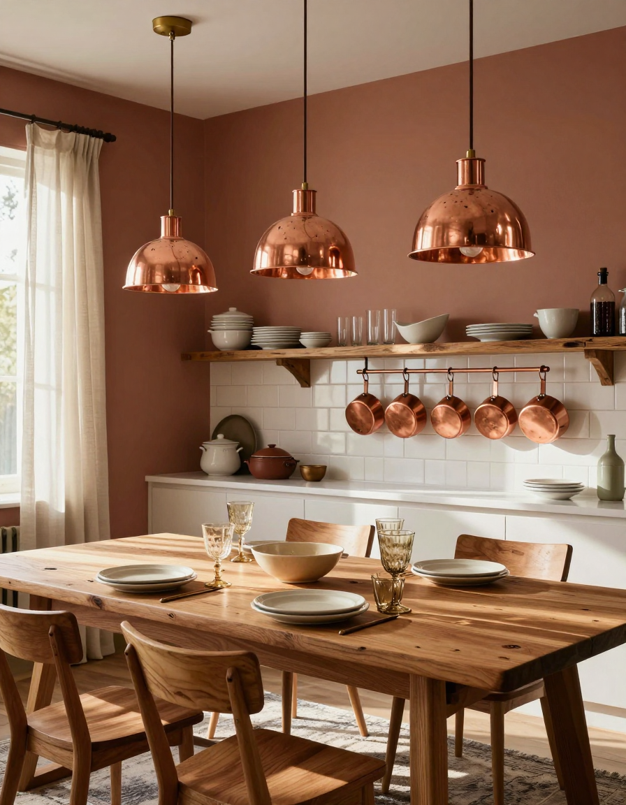 Bohemian Bohemian Dining Room Pendant Lights design