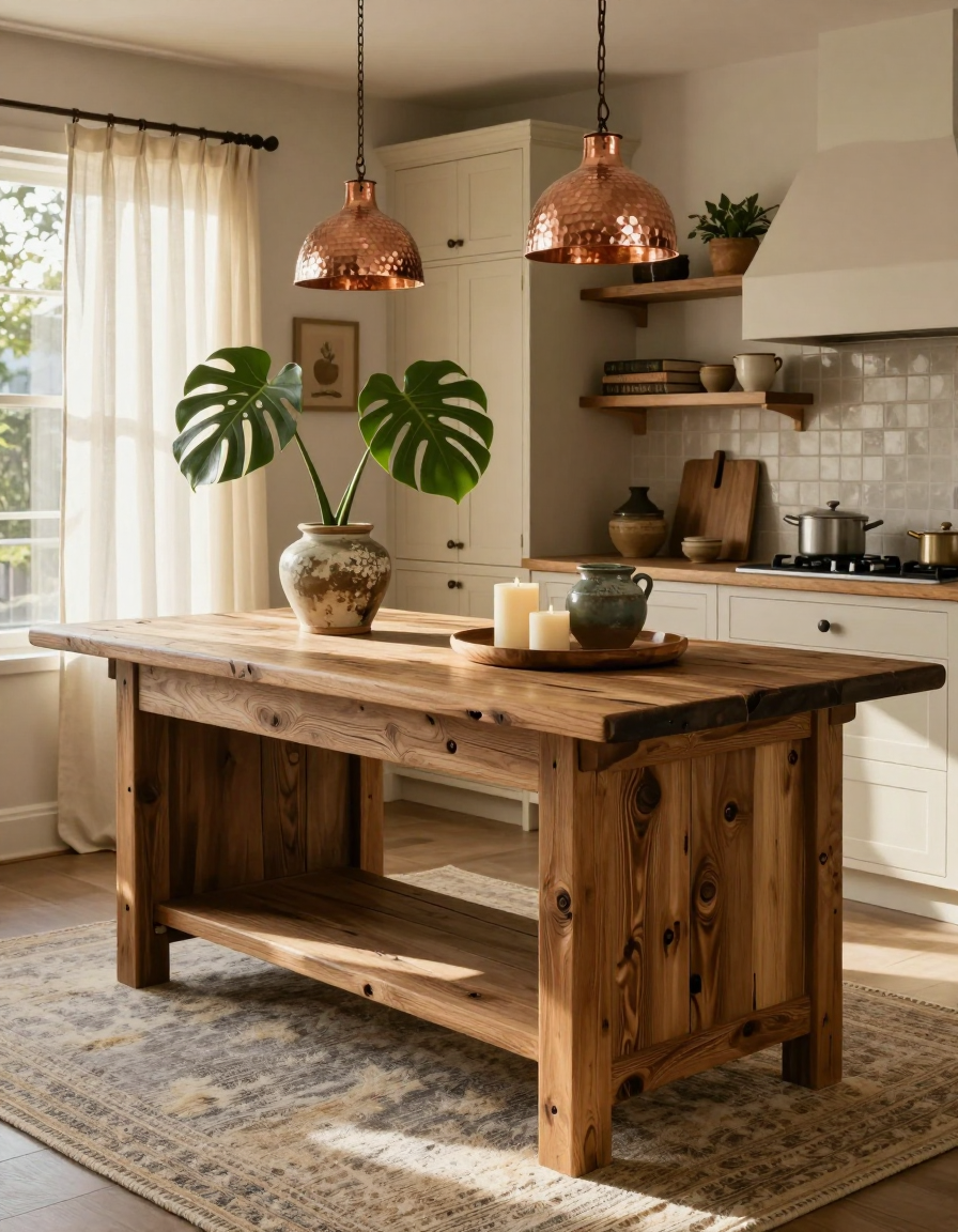 Rustic Rustic Kitchen Island Ideas design
