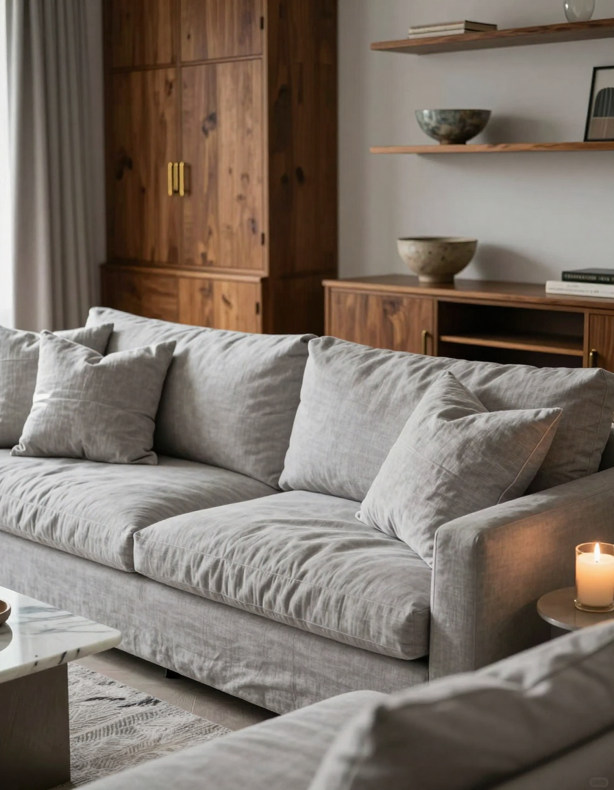 Rustic Rustic Living Room Sofa Selection design