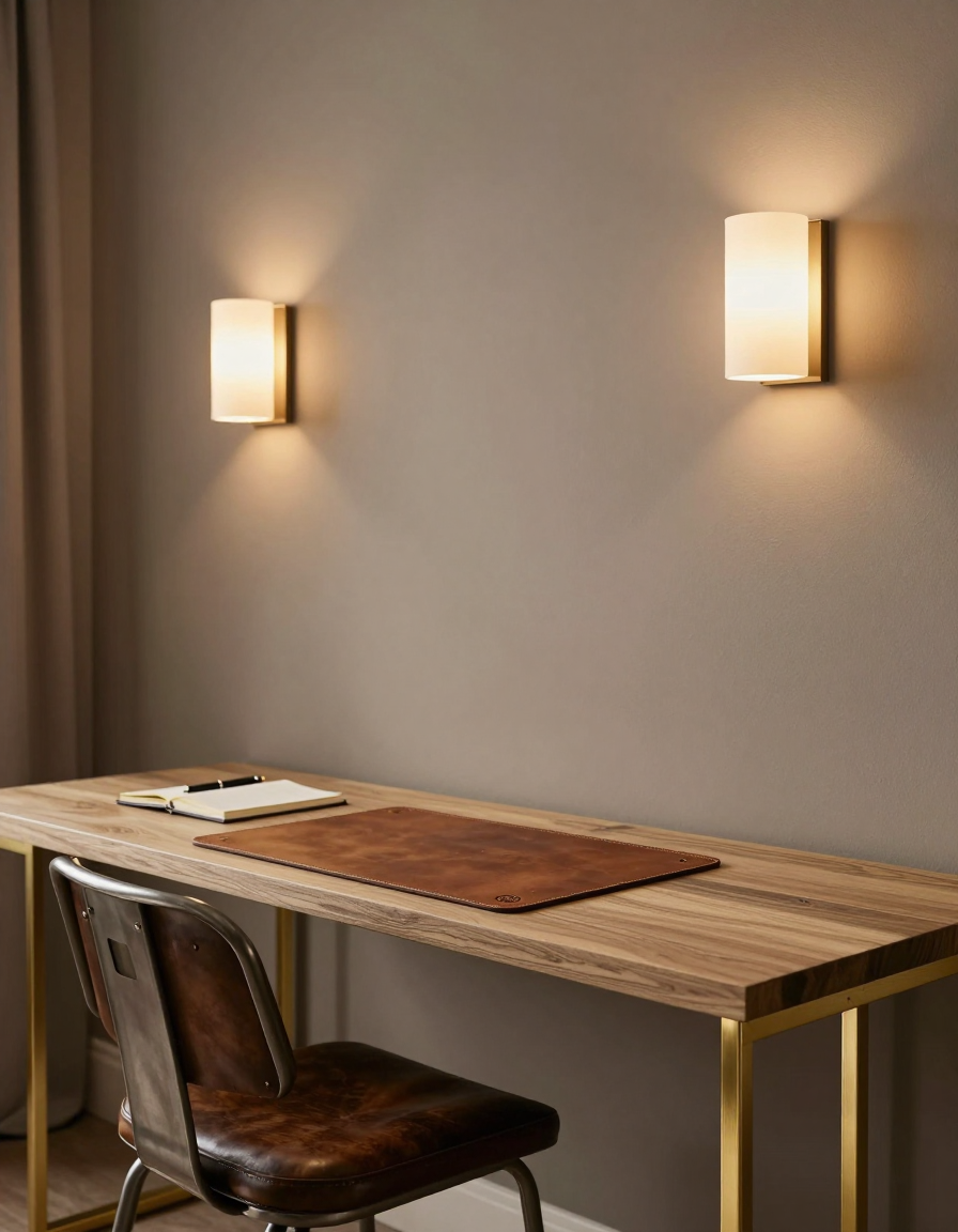 Modern Modern Home Office Accent Wall design