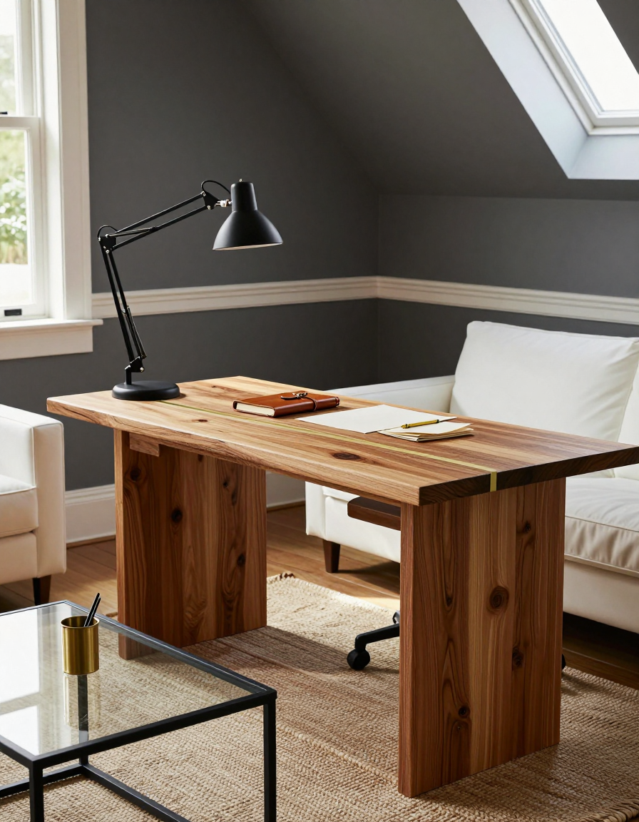 Farmhouse Farmhouse Home Office Task Lighting design