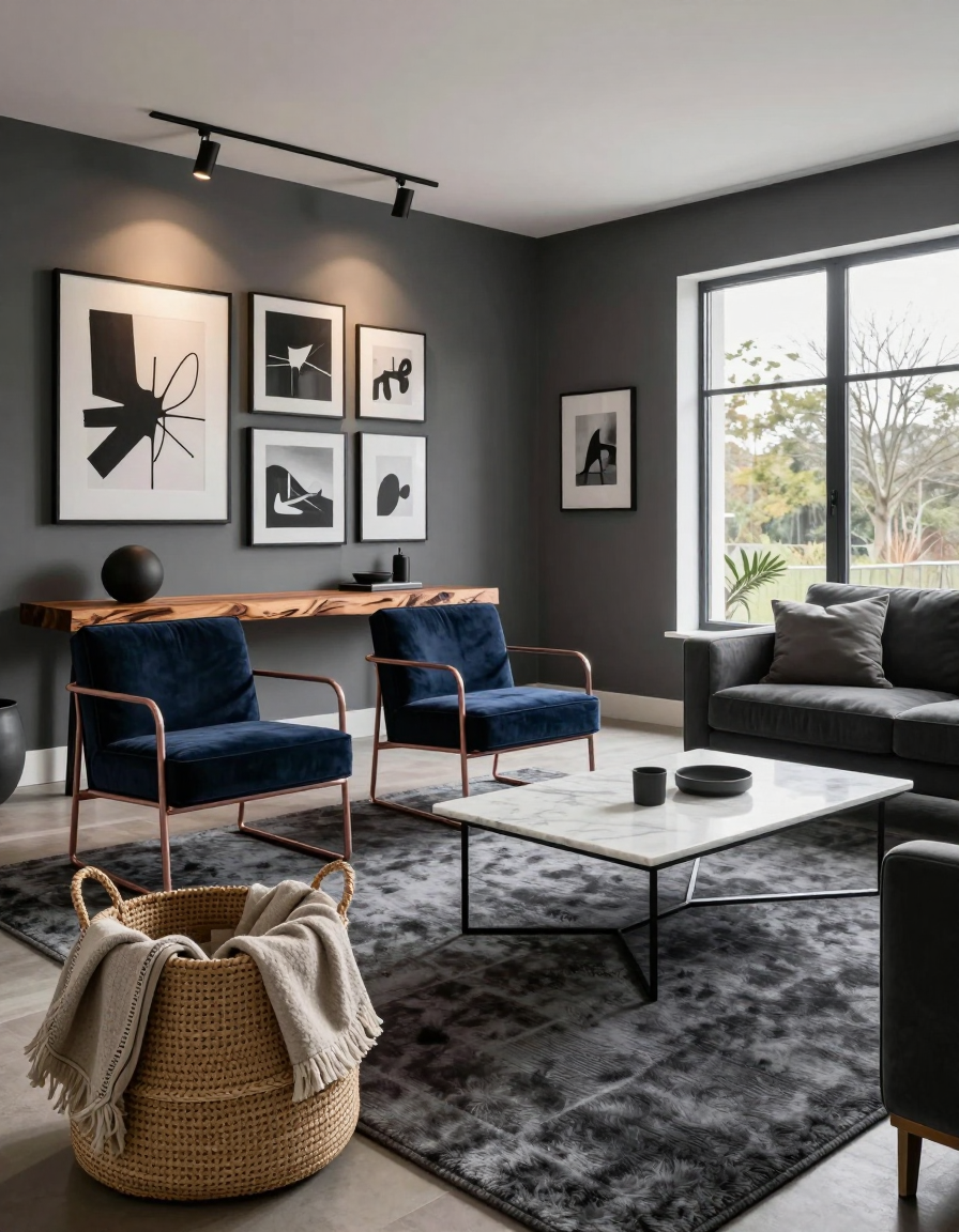 Contemporary Contemporary Living Room Space Planning design