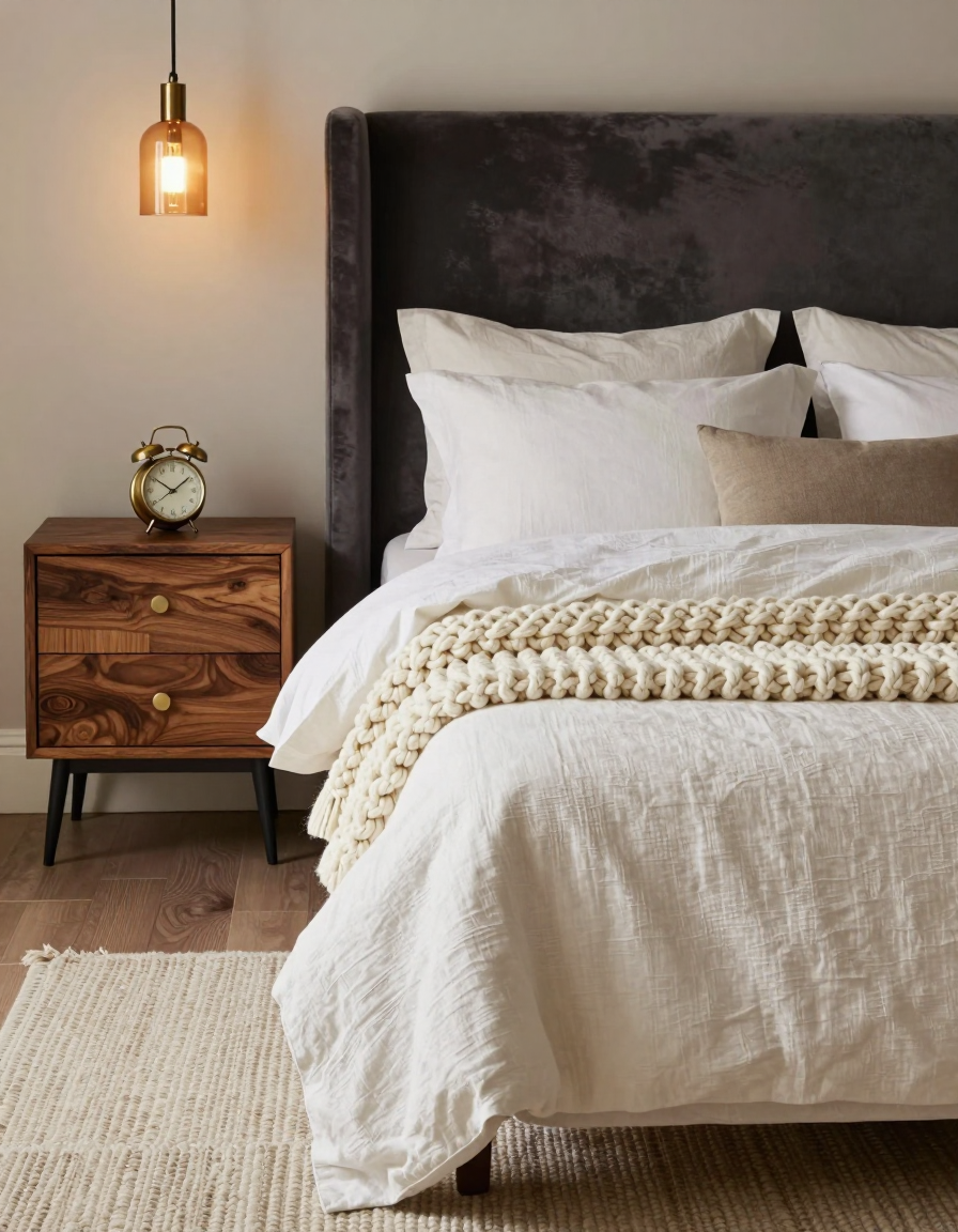 Luxury Luxury Bedroom Textile Layers design