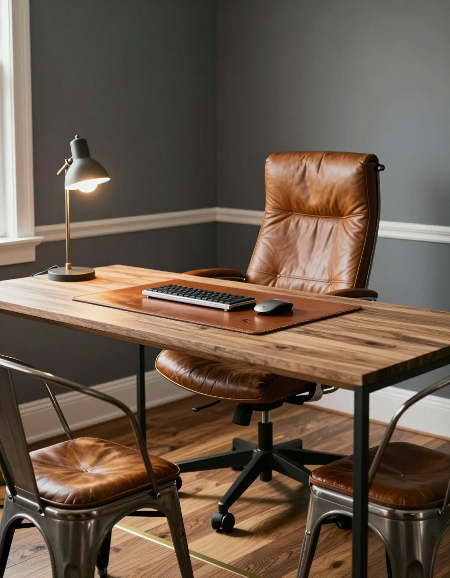 Coastal Coastal Home Office Chair Selection design