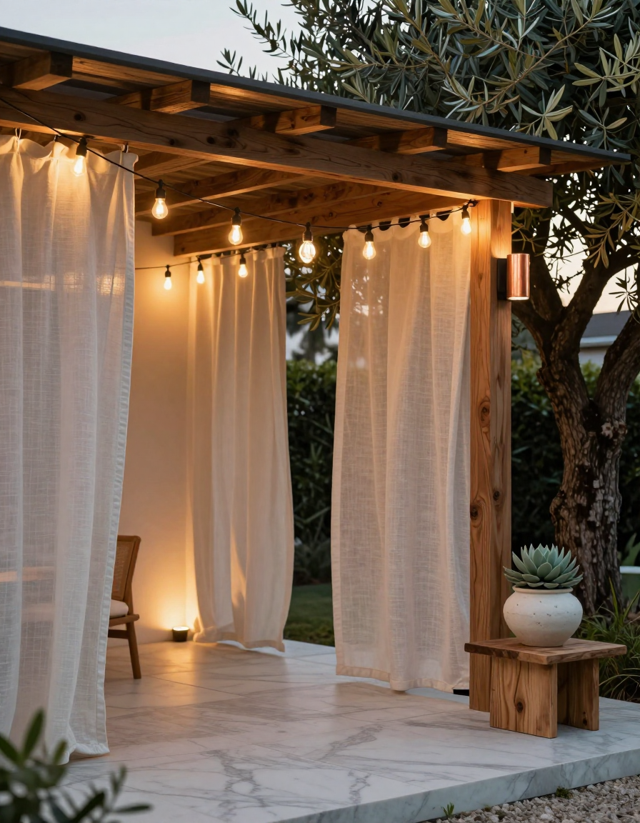 Minimalist Minimalist Outdoor String Lights design