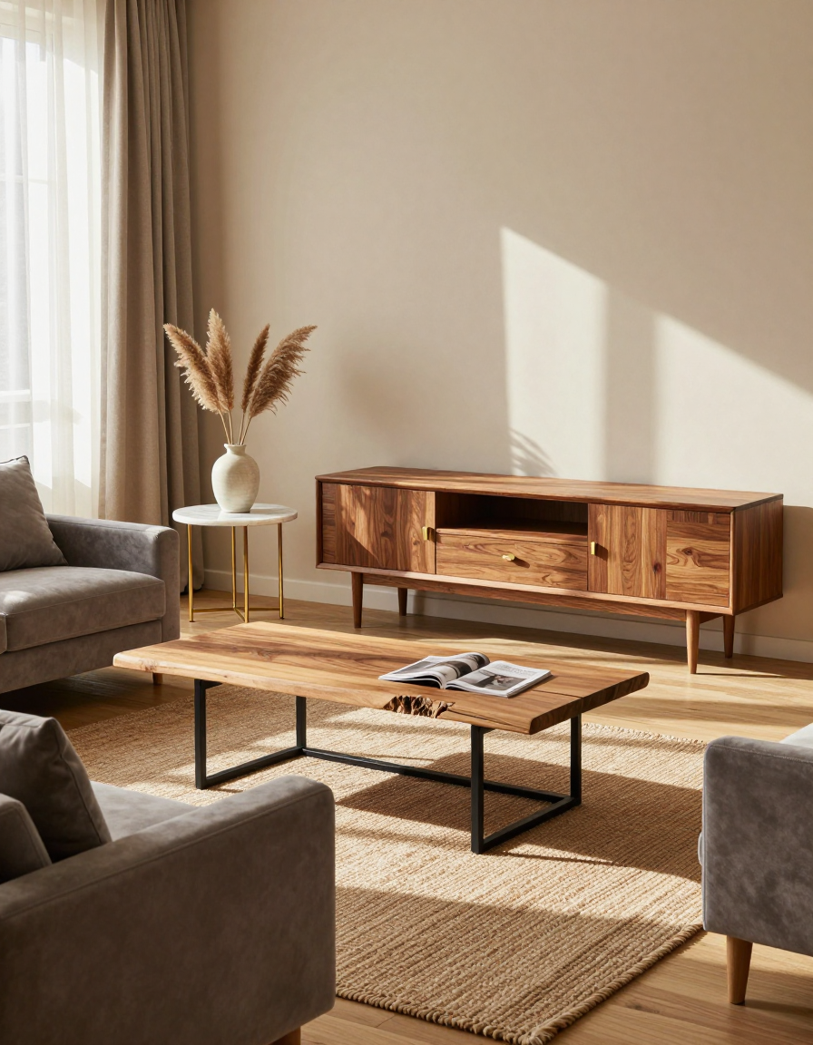 Scandinavian Scandinavian Living Room Space Planning design