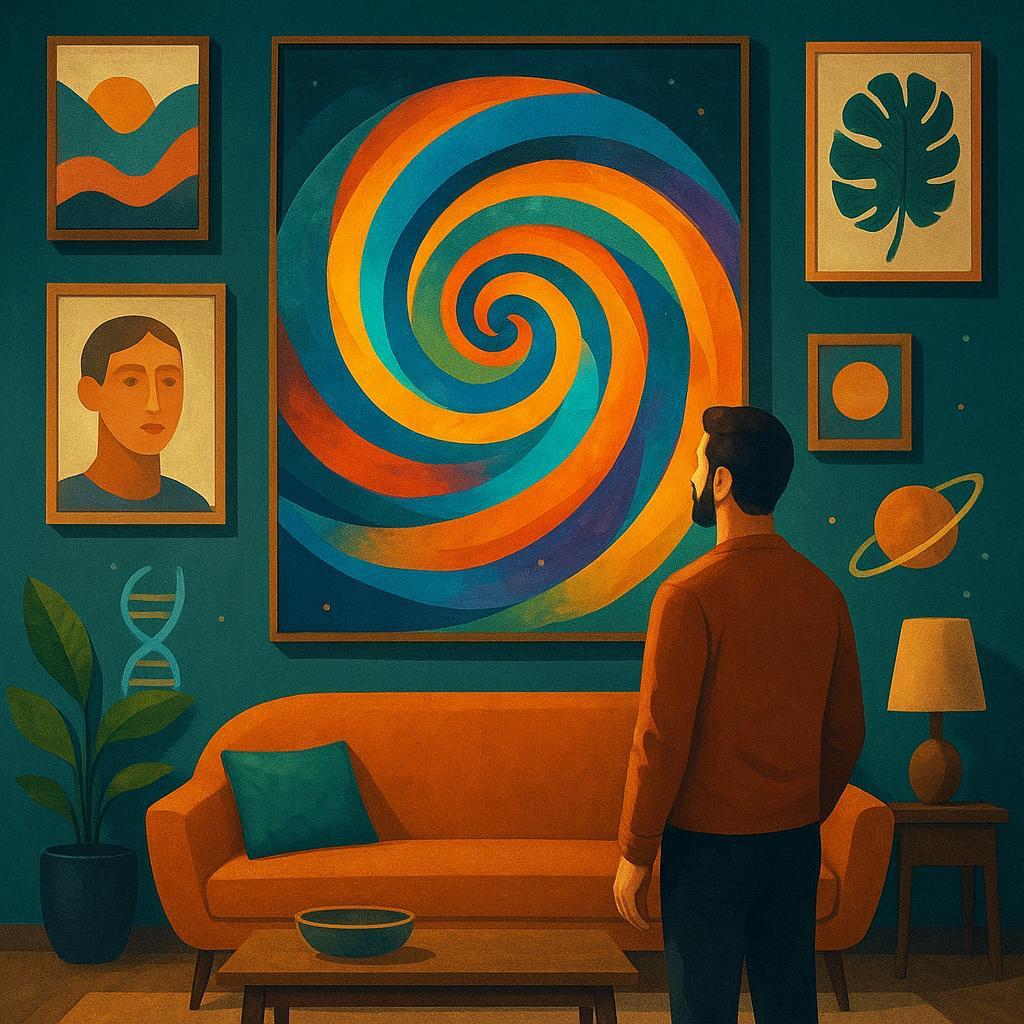 How His Unique Art Taste Transforms His Home Into a One-of-a-Kind Masterpiece