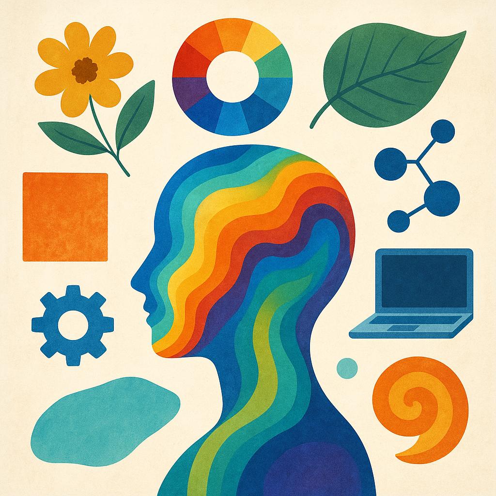 Transforming Spaces into Expressions How Color, Textureand Objects Tell Your Story