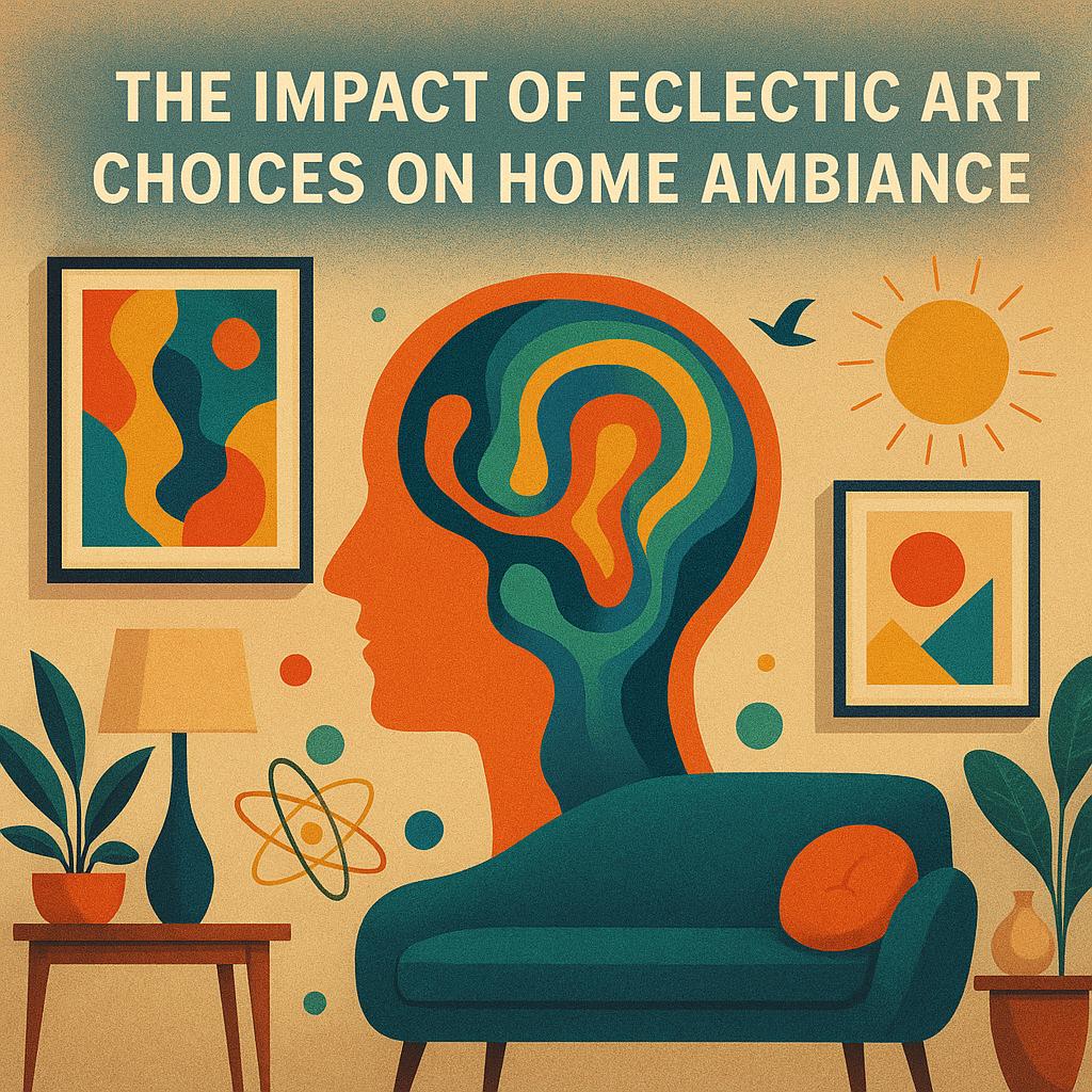 The Impact of Eclectic Art Choices on Home Ambiance