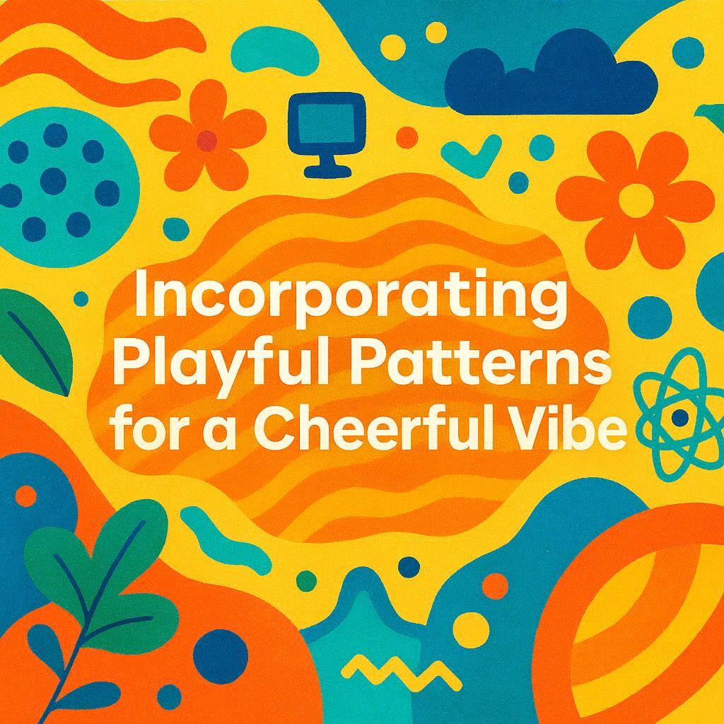Incorporating Playful Patterns for a Cheerful Vibe