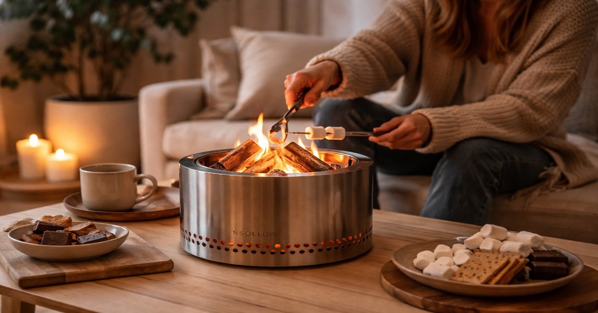 solo stove summit in use