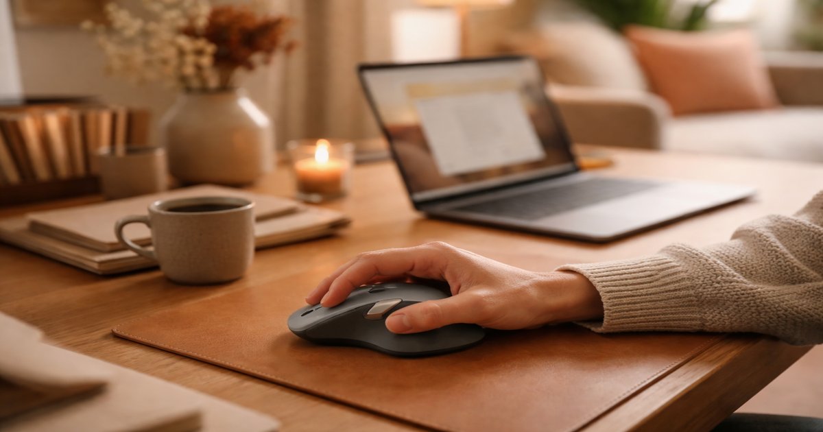 logitech mx master in use