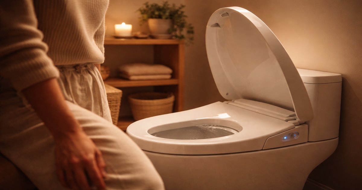 toto washlet in use